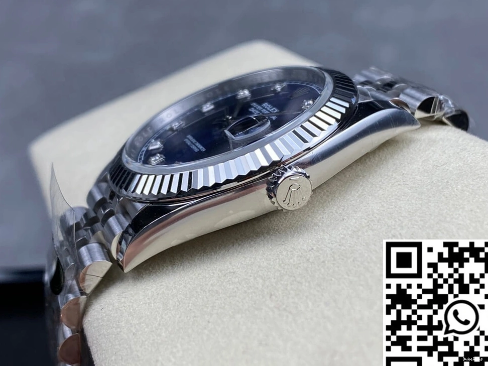 Dial Datejust Factory Clean M126334-0016 Rolex Blue 0223